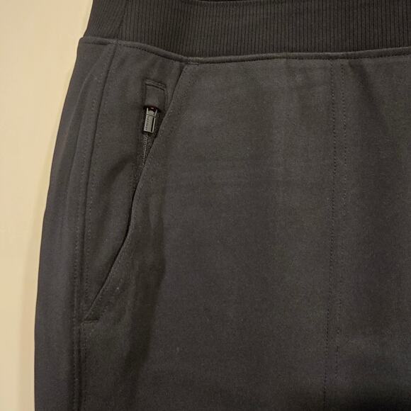 Women's Athleta Black Athletic Jogger Pants Elastic Waist | Size Medium - Picture 5 of 8
